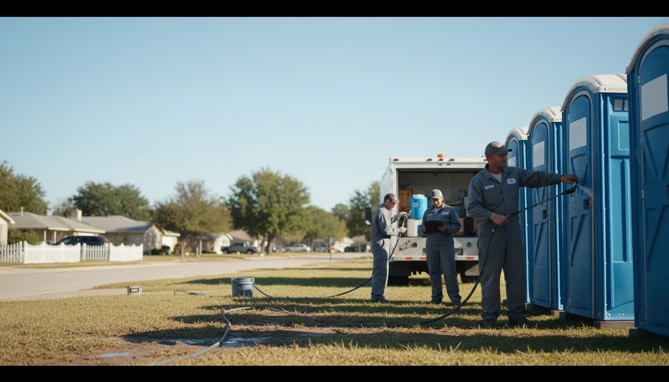 Long-Term Portable Toilet Rental in Waucoma, IA near me
